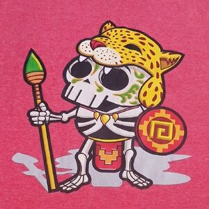 Men's Red Graphic Tank Top